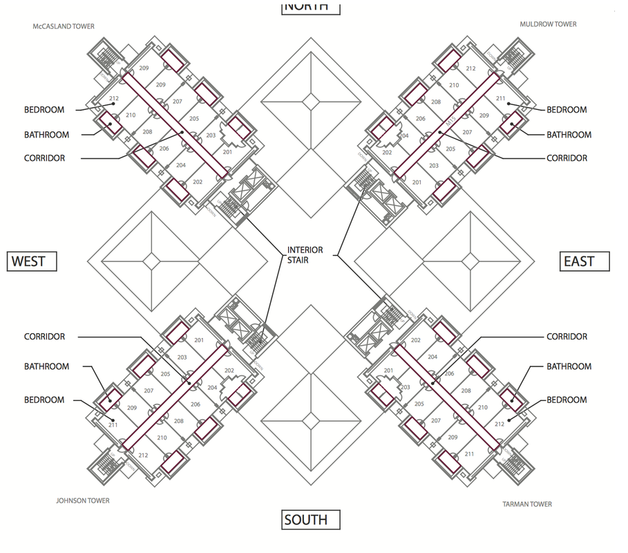 Residence Hall Floor Plans Sooner OrientationWeekend 2015